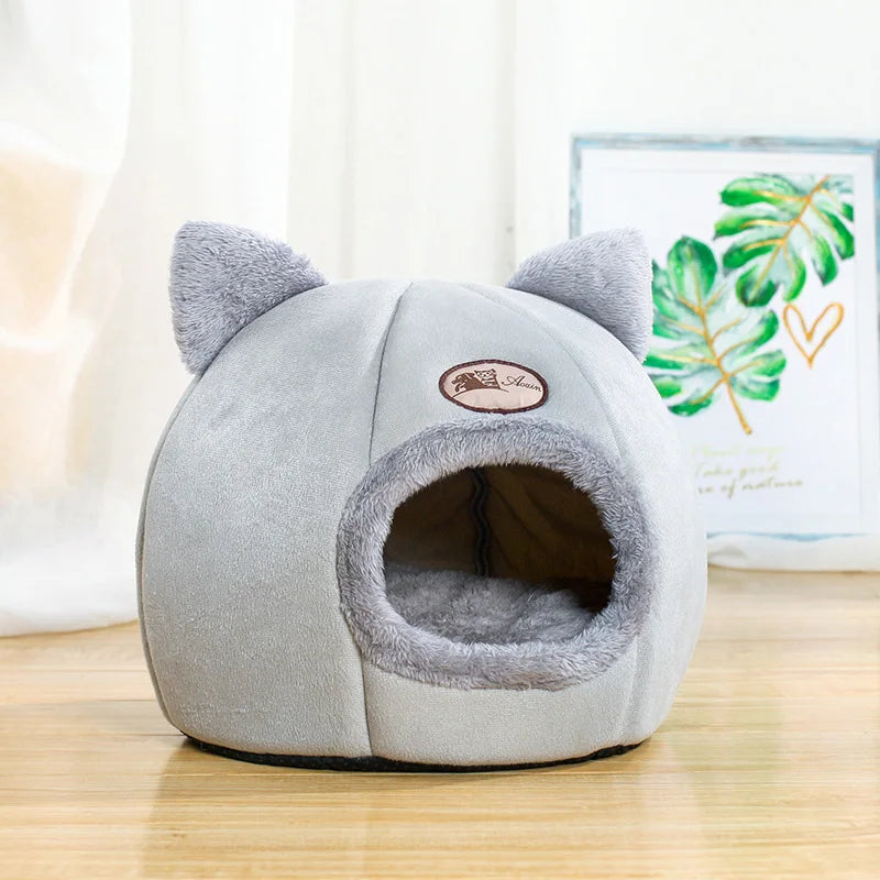 New Deep Sleep Comfort In Winter Cat Bed Iittle Mat Basket Small Dog