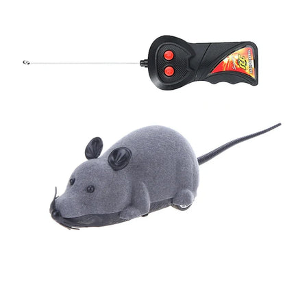 Rat Funny Cat Toy With Remote Control Multicolor Mouse Cute Wireless