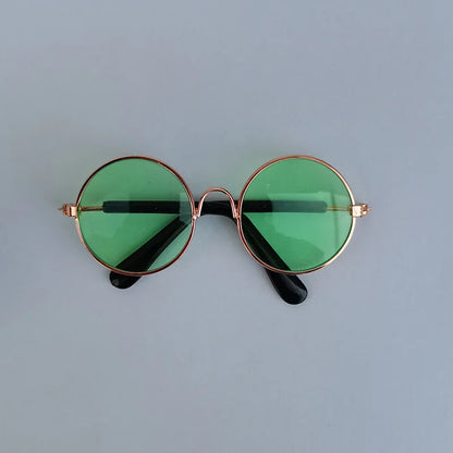 Vintage Round Cat Sunglasses Reflection Eye wear glasses Accessories