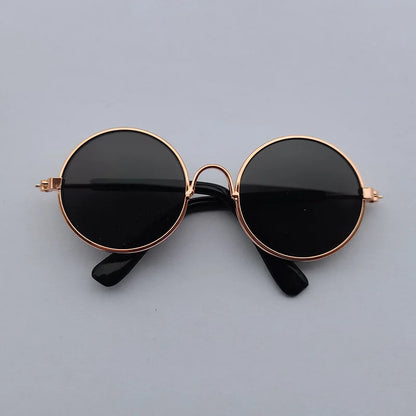 Vintage Round Cat Sunglasses Reflection Eye wear glasses Accessories