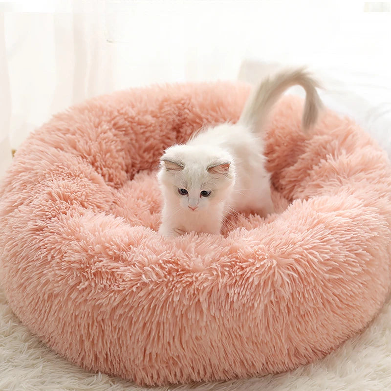 Home Plush Pet Nest Winter Cat Nest Dog Nest Warm Detachable  Nest