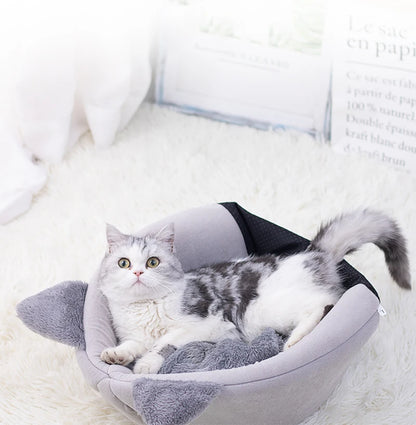 New Deep Sleep Comfort In Winter Cat Bed Iittle Mat Basket Small Dog