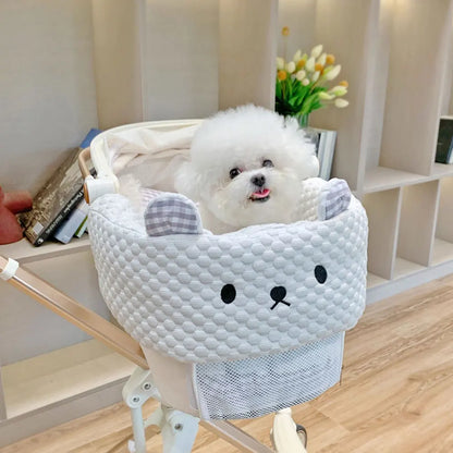 Cozy Cooling Mat Mattress Bed for Dog Stroller Carrier, Stroller Mat