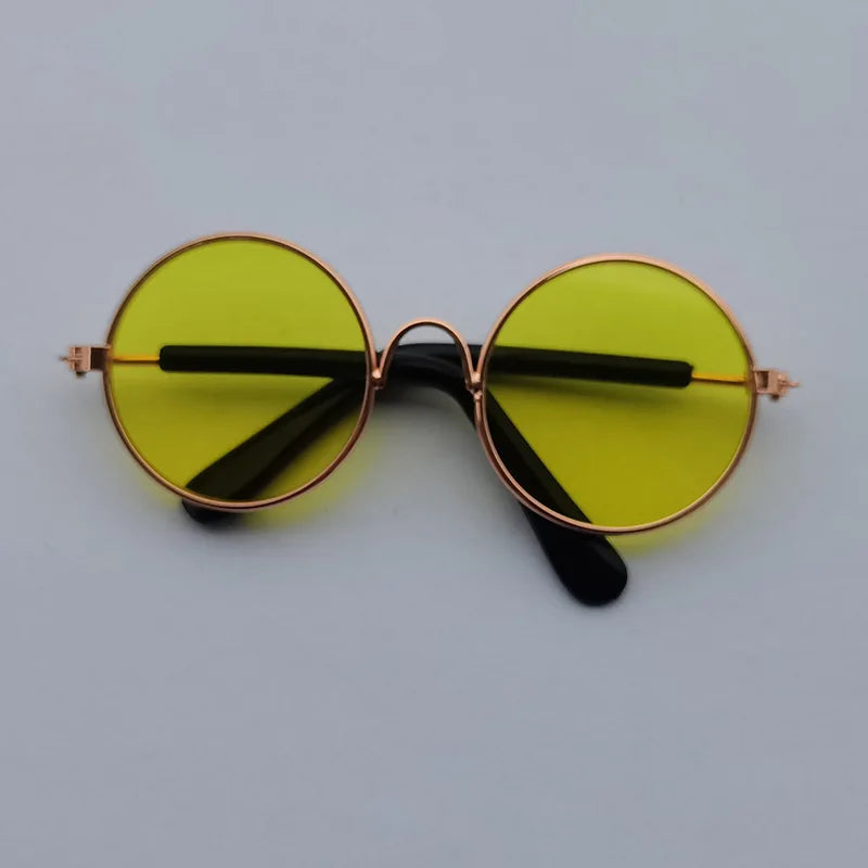 Vintage Round Cat Sunglasses Reflection Eye wear glasses Accessories