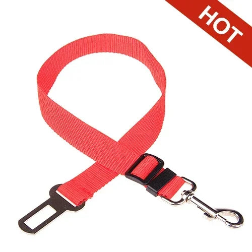 Adjustable Pet Cat Dog Car Seat Belt Pet Seat Vehicle Dog Harness Lead