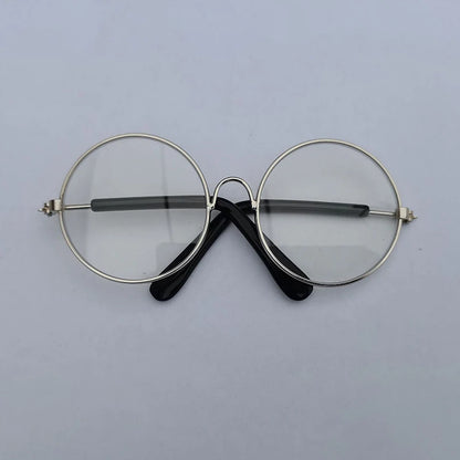 Vintage Round Cat Sunglasses Reflection Eye wear glasses Accessories