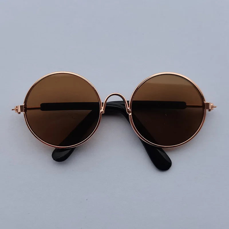 Vintage Round Cat Sunglasses Reflection Eye wear glasses Accessories