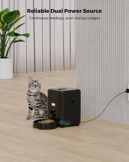 Smart Pet Feeder Automatic Cat Feeder Dog Slow Food Machine Timed