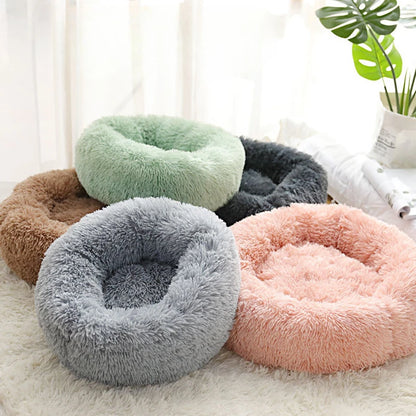 Home Plush Pet Nest Winter Cat Nest Dog Nest Warm Detachable  Nest