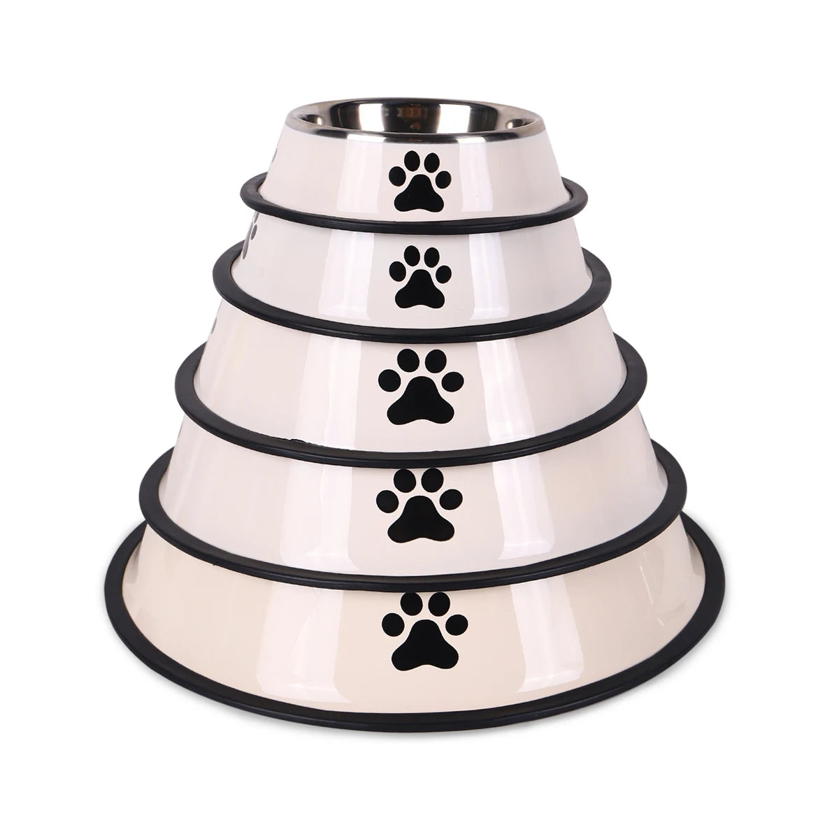 Pet Bowl Cat Bowl Dog Food Bowl Multi-Specification Anti-fall Food Bowl