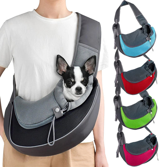 Pet Cat Dog Carrier Backpack Travel Tote Shoulder Bags Mesh Sling Carry