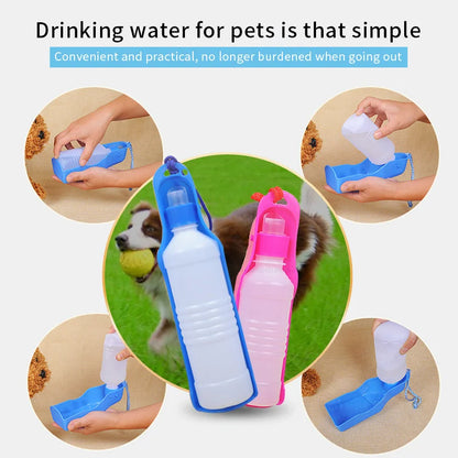 Dogs Go Out Kettle Drinker Portable Water Cup Drinking Water Feeder