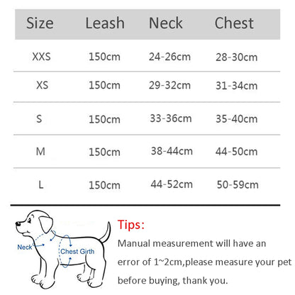 Cat Harness Leash Adjustable Dog Cat Collar for French Bulldog Harness