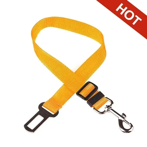 Adjustable Pet Cat Dog Car Seat Belt Pet Seat Vehicle Dog Harness Lead