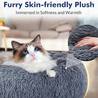 Pet Bed for Large Dog Bed Super Soft Cat Bed Long Plush Dog House