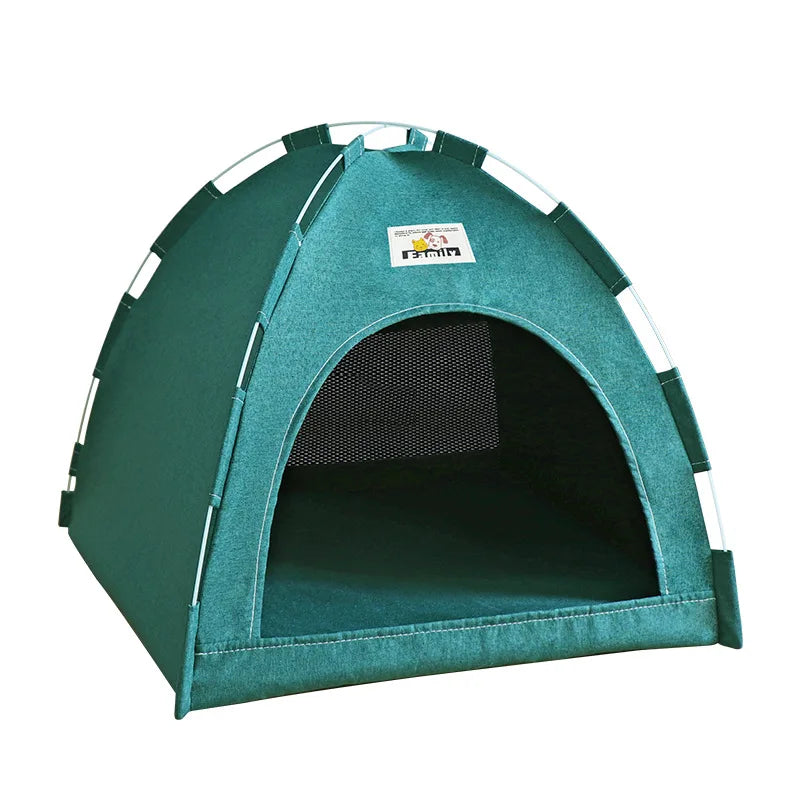 Foldable Cat House Pet Tent Four Seasons Universal Cat and Dog Pet Nest