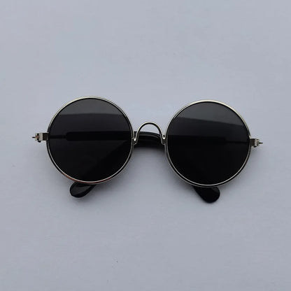 Vintage Round Cat Sunglasses Reflection Eye wear glasses Accessories