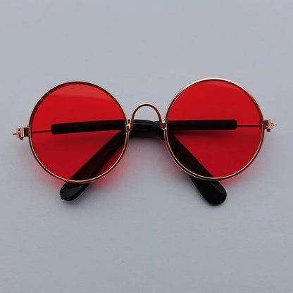 Vintage Round Cat Sunglasses Reflection Eye wear glasses Accessories