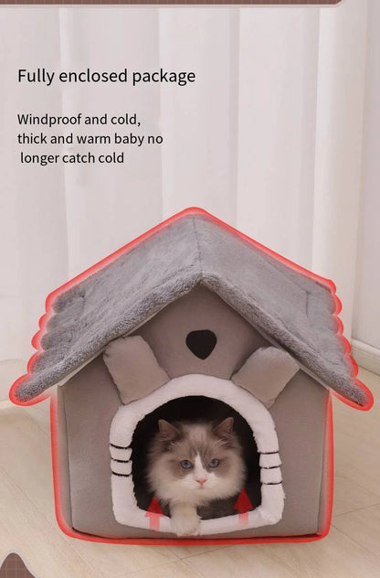 1pcs Cats and Dogs House House Small Dog Four Seasons General  bed