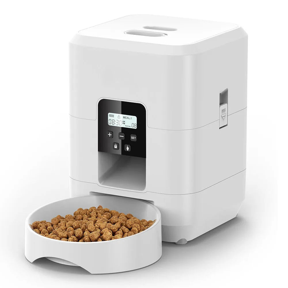 Smart Pet Feeder Automatic Cat Feeder Dog Slow Food Machine Timed