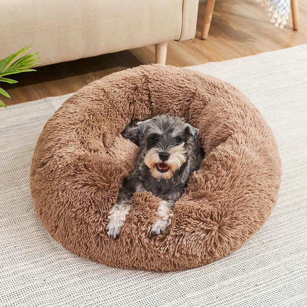 Pet Bed for Large Dog Bed Super Soft Cat Bed Long Plush Dog House