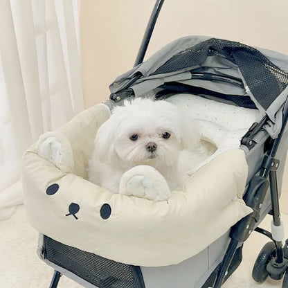 Cozy Cooling Mat Mattress Bed for Dog Stroller Carrier, Stroller Mat