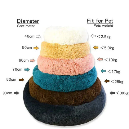 Pet Bed for Large Dog Bed Super Soft Cat Bed Long Plush Dog House