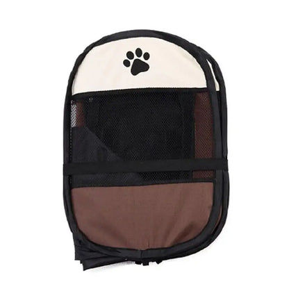 Portable Foldable Pet Tent Kennel Octagonal Fence Puppy Shelter Cat