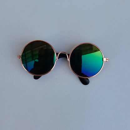 Vintage Round Cat Sunglasses Reflection Eye wear glasses Accessories