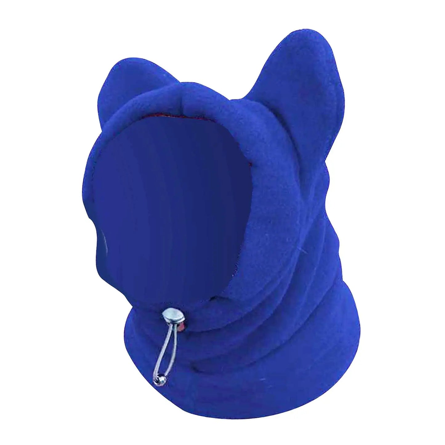 Winter Pet Hat Fleece Adjustable Dog Warm Hat Ears Hoodie Cold Weather