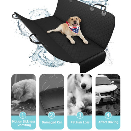 Dog Car Seat Cover Waterproof Pet Travel Dog Carrier Hammock Car