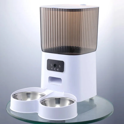 5L Smart WiFi APP Camera Automatic Pet Feeder Cat Food Dispenser