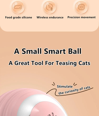 Cat Interactive Ball Smart Cat Toys Indoor Automatic Rolling Magic Ball