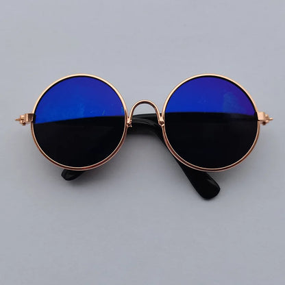 Vintage Round Cat Sunglasses Reflection Eye wear glasses Accessories