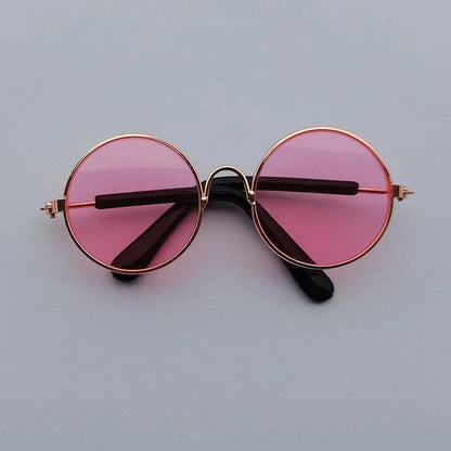 Vintage Round Cat Sunglasses Reflection Eye wear glasses Accessories