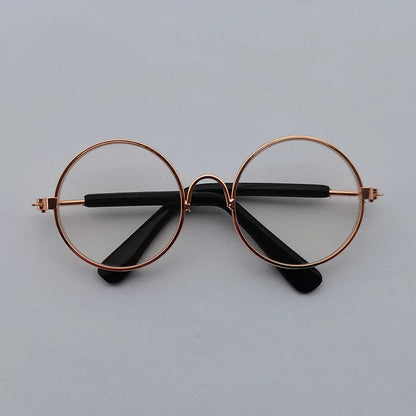 Vintage Round Cat Sunglasses Reflection Eye wear glasses Accessories