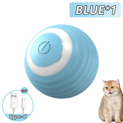 Cat Interactive Ball Smart Cat Toys Indoor Automatic Rolling Magic Ball