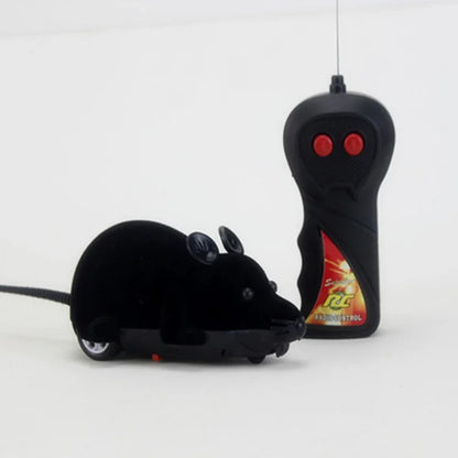 Rat Funny Cat Toy With Remote Control Multicolor Mouse Cute Wireless