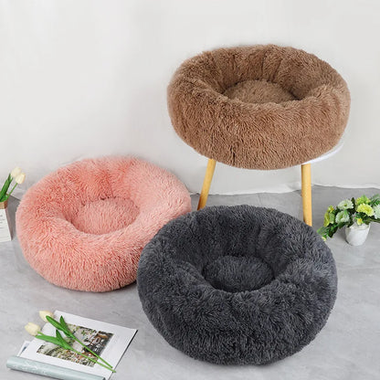 Home Plush Pet Nest Winter Cat Nest Dog Nest Warm Detachable  Nest